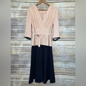 Stop Staring M vintage inspired peplum dress with built-in bra